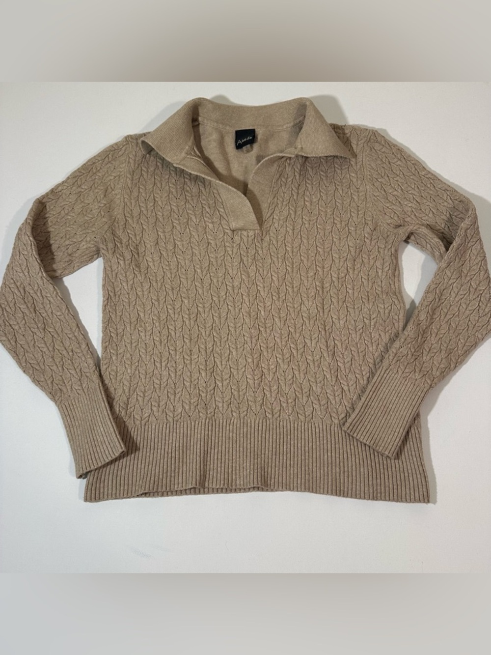 VINTAGE - AAEDA - WOMENS SWEATER WITH COLLAR